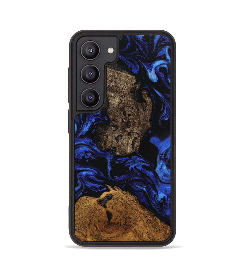 Galaxy S23 Wood Phone Case - Donn (Blue, 746456)