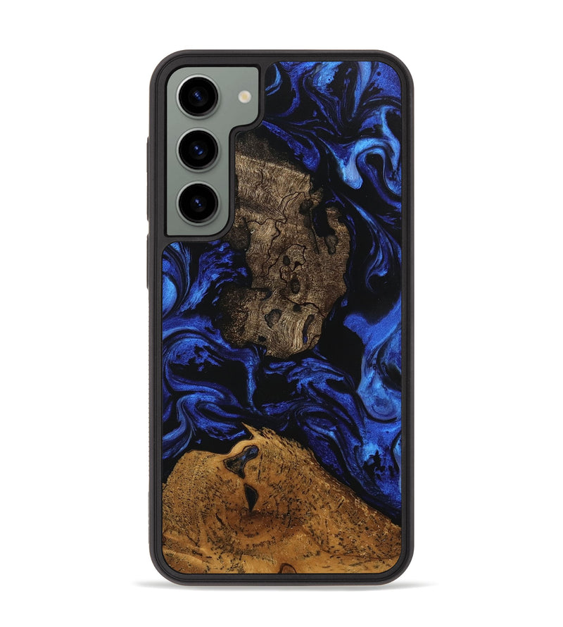 Galaxy S23 Plus Wood Phone Case - Donn (Blue, 746456)