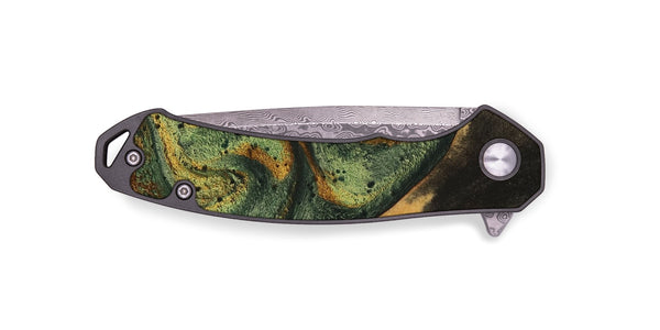 EDC Wood Pocket Knife - Aryana (Green, 746462)