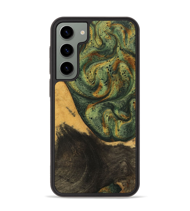 Galaxy S23 Plus Wood Phone Case - Aryana (Green, 746462)