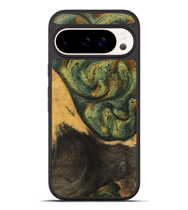 Pixel 9 Pro XL Wood Phone Case - Aryana (Green, 746462)