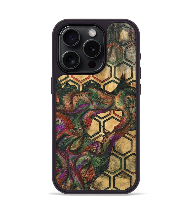 iPhone 15 Pro Wood Phone Case - Luz (Pattern, 746467)