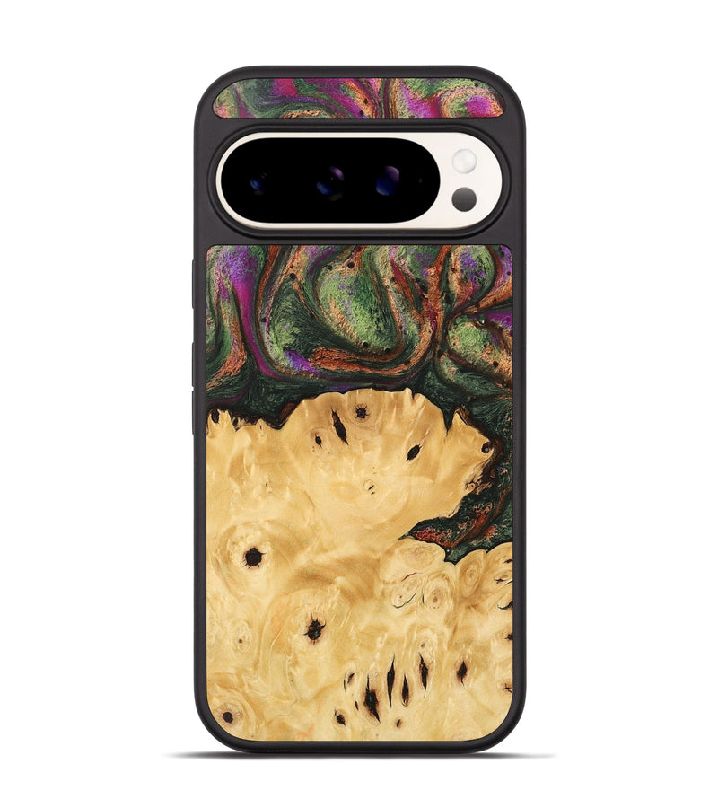 Pixel 9 Wood Phone Case - Davian (Green, 746474)