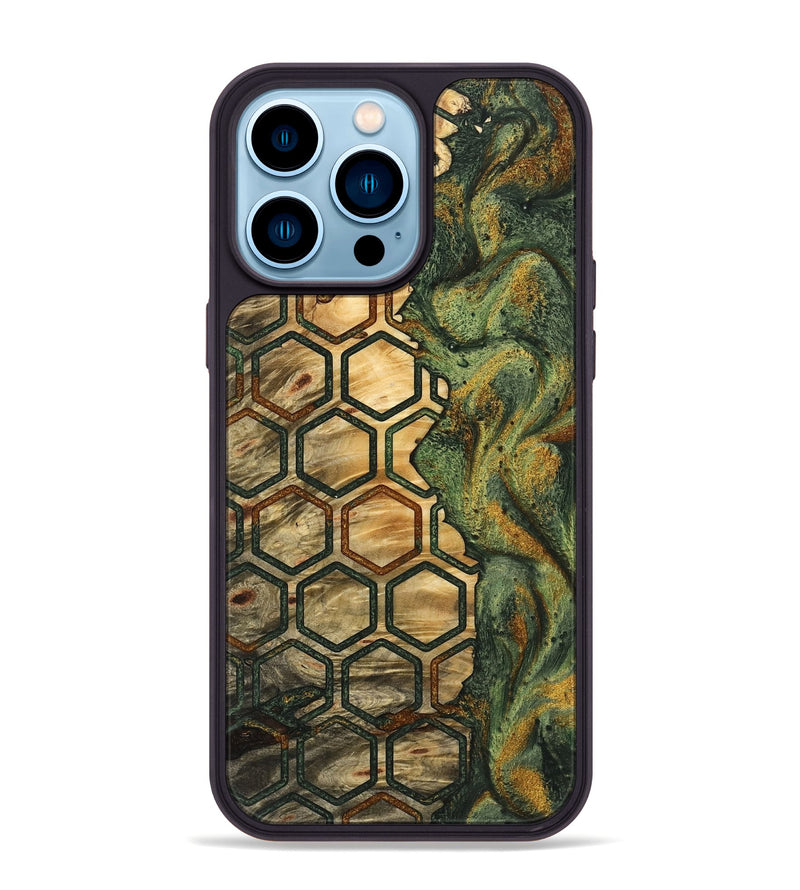 iPhone 14 Pro Max Wood Phone Case - Odell (Pattern, 746475)