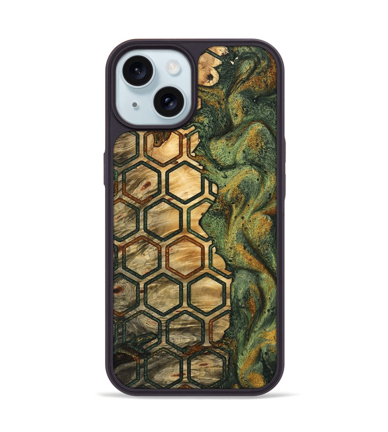 iPhone 15 Wood Phone Case - Odell (Pattern, 746475)