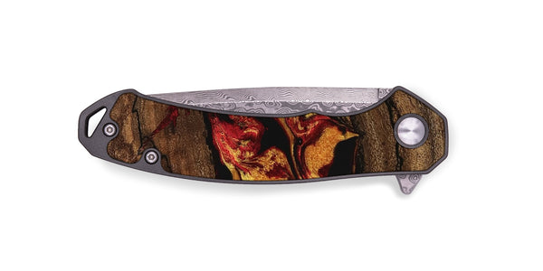 EDC Wood Pocket Knife - Noble (Red, 746476)