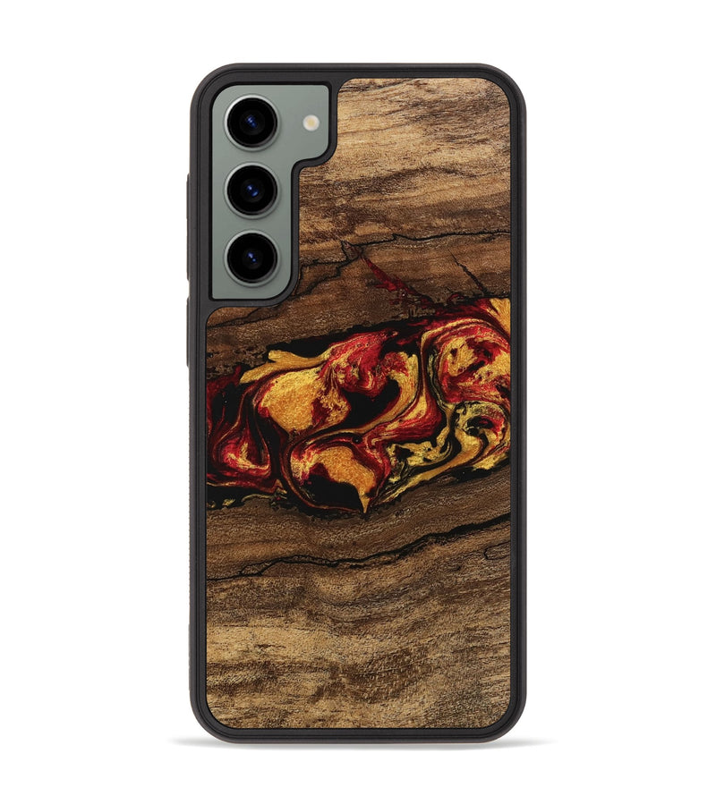 Galaxy S23 Plus Wood Phone Case - Noble (Red, 746476)