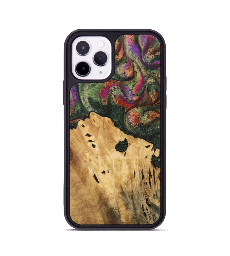 iPhone 11 Pro Wood Phone Case - Brice (Green, 746478)