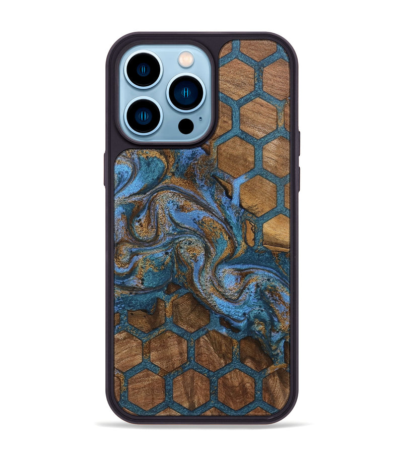 iPhone 14 Pro Max Wood Phone Case - Wilder (Pattern, 746479)