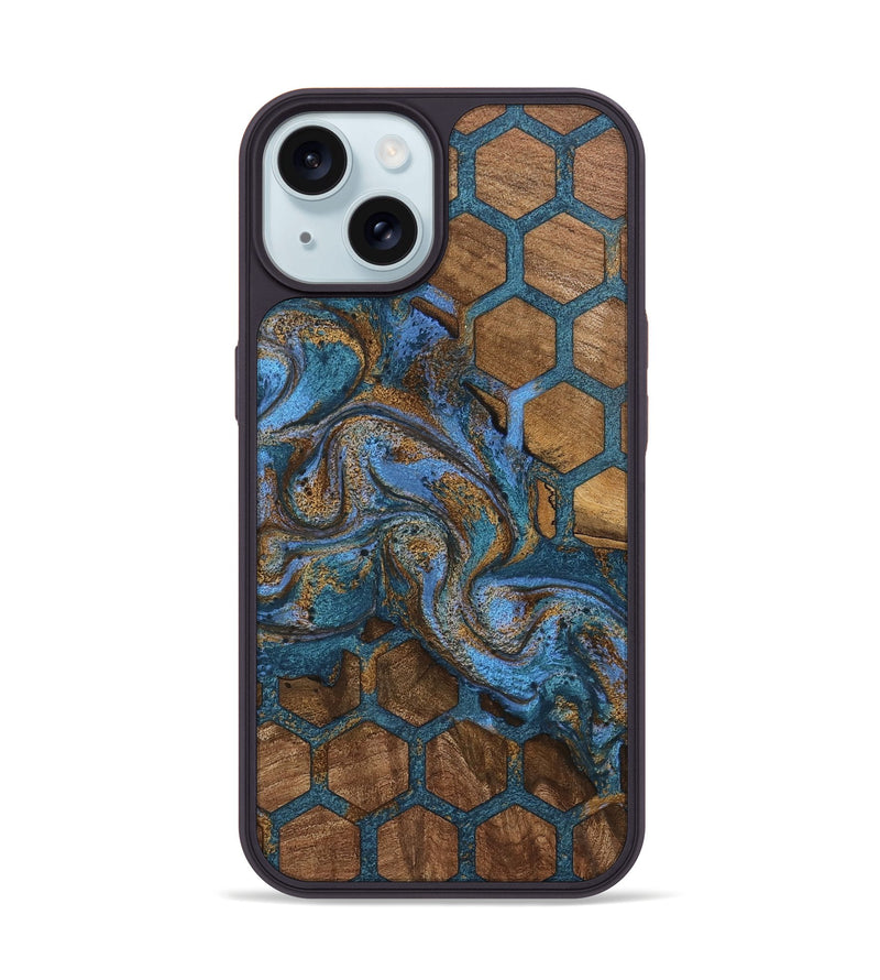 iPhone 15 Wood Phone Case - Wilder (Pattern, 746479)