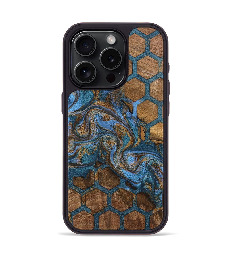 iPhone 15 Pro Wood Phone Case - Wilder (Pattern, 746479)