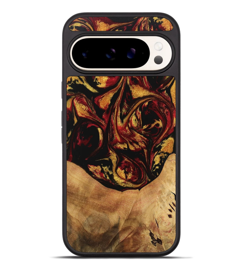 Pixel 9 Pro XL Wood Phone Case - Aline (Red, 746483)