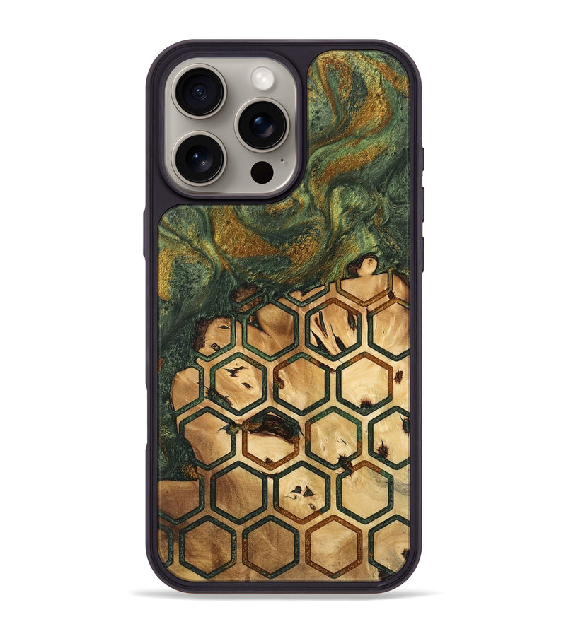 iPhone 16 Pro Max Wood Phone Case - Jasmyn (Pattern, 746487)