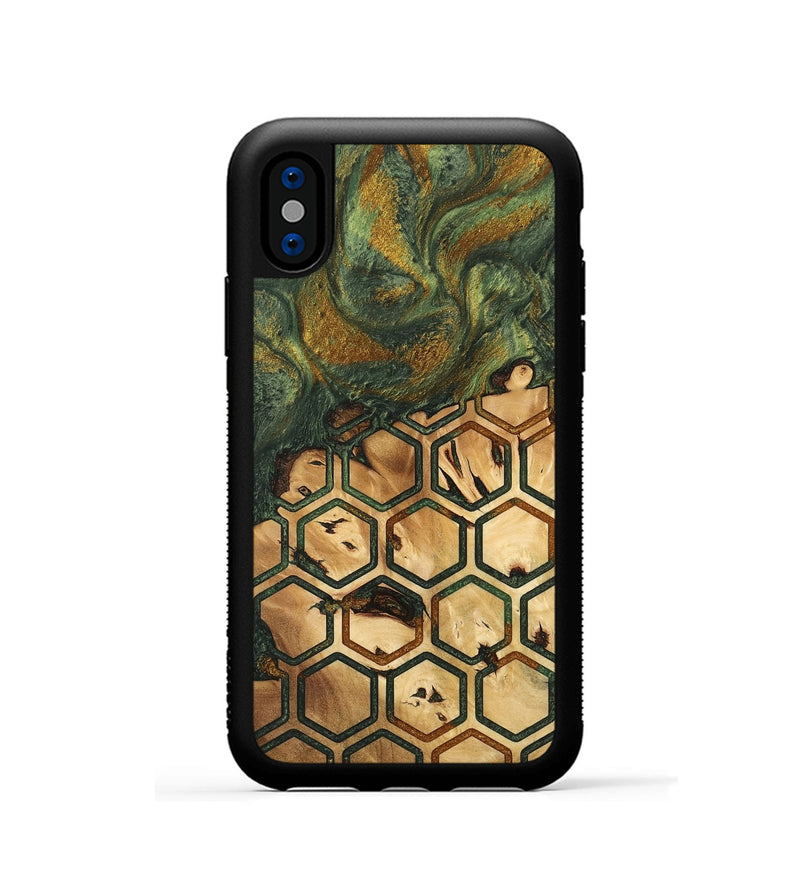 iPhone Xs Wood Phone Case - Jasmyn (Pattern, 746487)