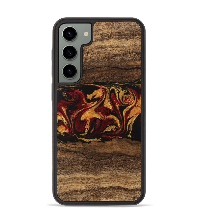 Galaxy S23 Plus Wood Phone Case - Edwina (Red, 746488)