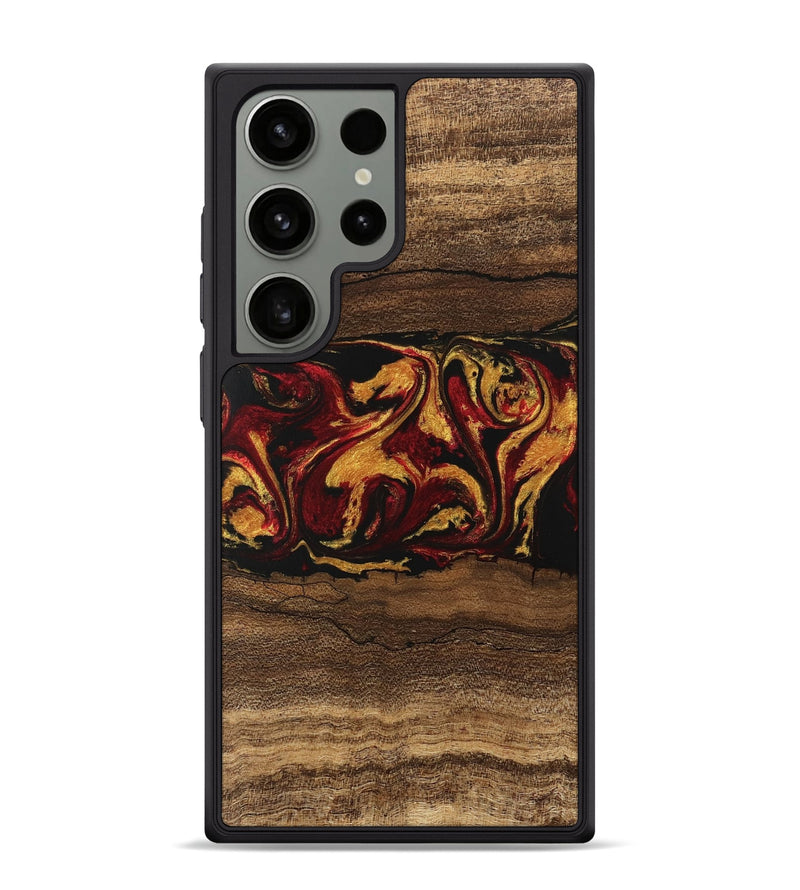 Galaxy S24 Ultra Wood Phone Case - Edwina (Red, 746488)