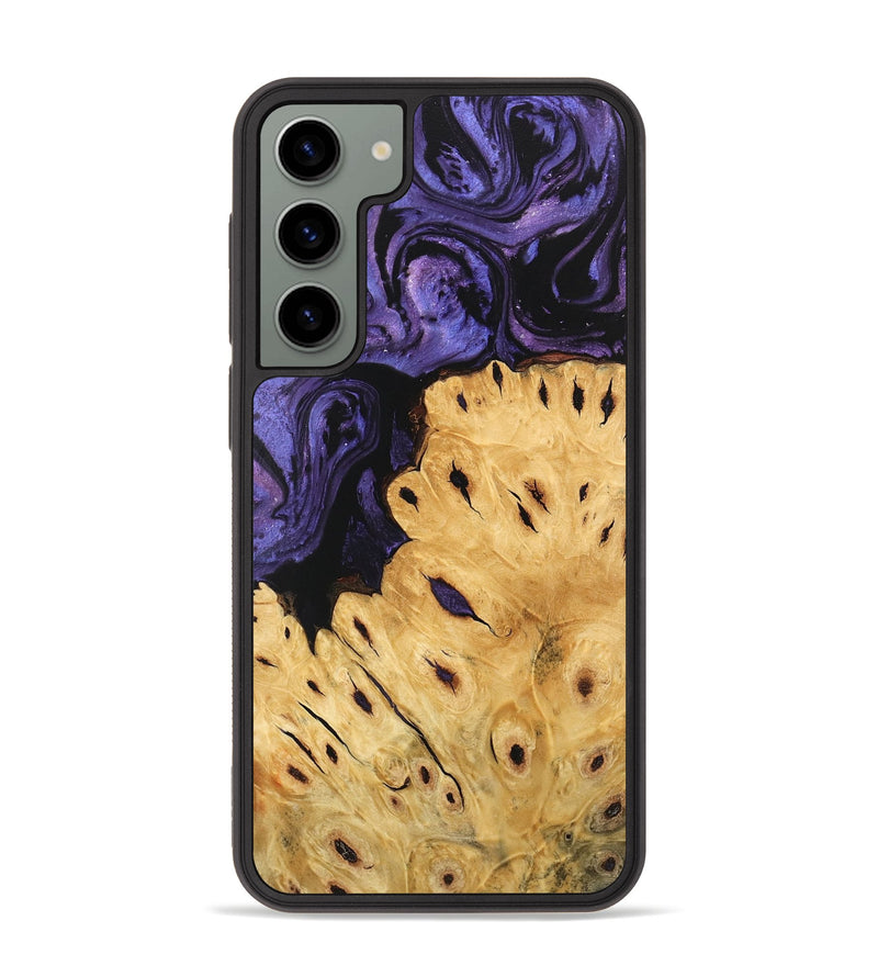 Galaxy S23 Plus Wood Phone Case - Ilene (Purple, 746489)