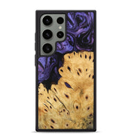 Galaxy S24 Ultra Wood Phone Case - Ilene (Purple, 746489)