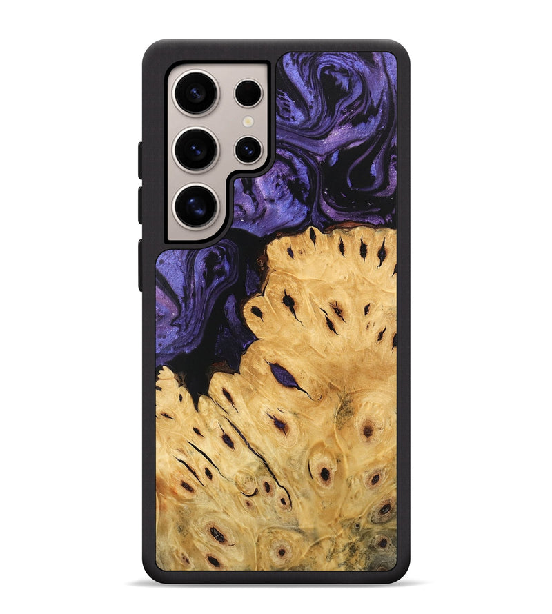 Galaxy S25 Ultra Wood Phone Case - Ilene (Purple, 746489)