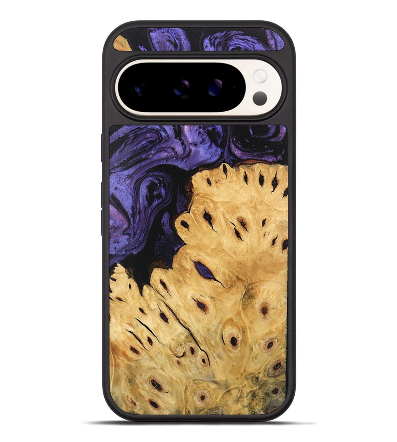 Pixel 9 Pro XL Wood Phone Case - Ilene (Purple, 746489)