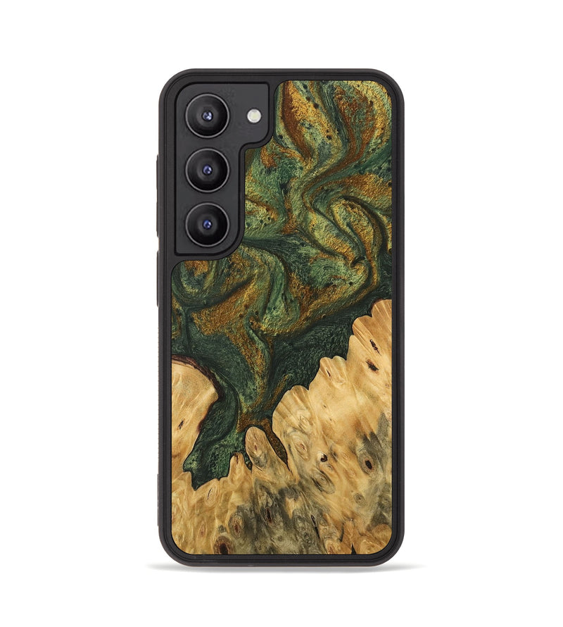 Galaxy S23 Wood Phone Case - Shelva (Green, 746491)