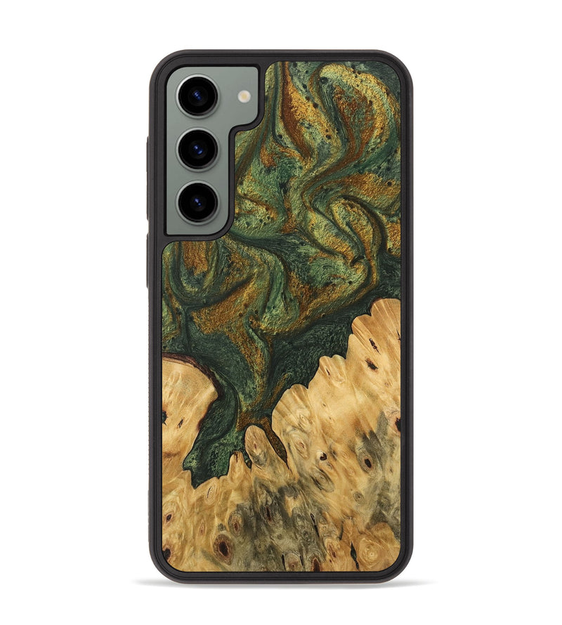 Galaxy S23 Plus Wood Phone Case - Shelva (Green, 746491)