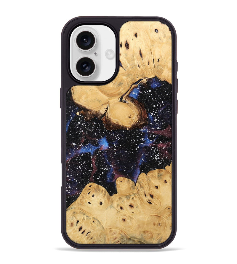 iPhone 16 Plus Wood Phone Case - Makena (Cosmos, 746494)