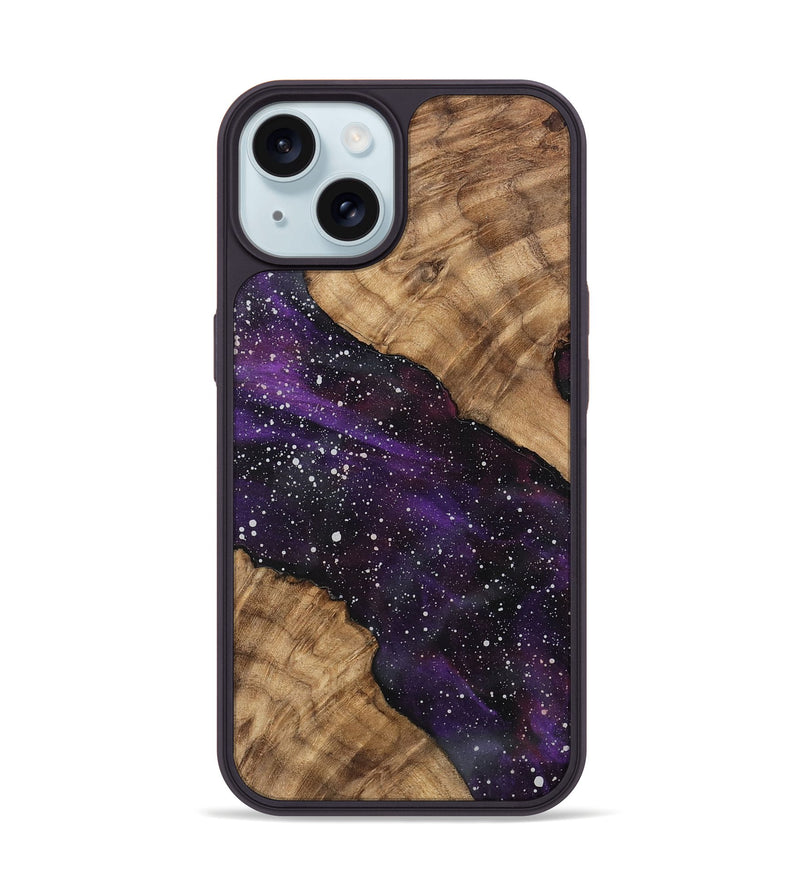 iPhone 15 Wood Phone Case - Kayli (Cosmos, 746498)