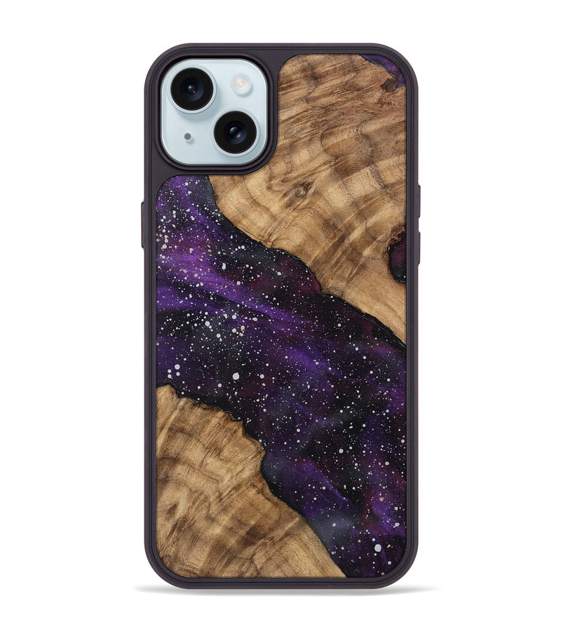 iPhone 15 Plus Wood Phone Case - Kayli (Cosmos, 746498)