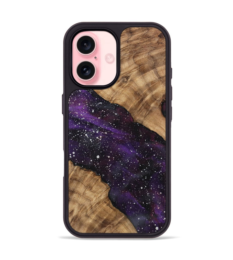 iPhone 16 Wood Phone Case - Kayli (Cosmos, 746498)