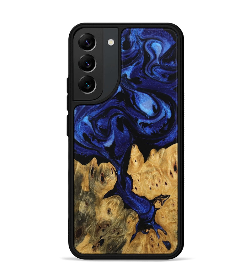 Galaxy S22 Plus Wood Phone Case - Jaclyn (Blue, 746505)