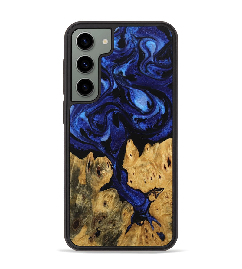 Galaxy S23 Plus Wood Phone Case - Jaclyn (Blue, 746505)