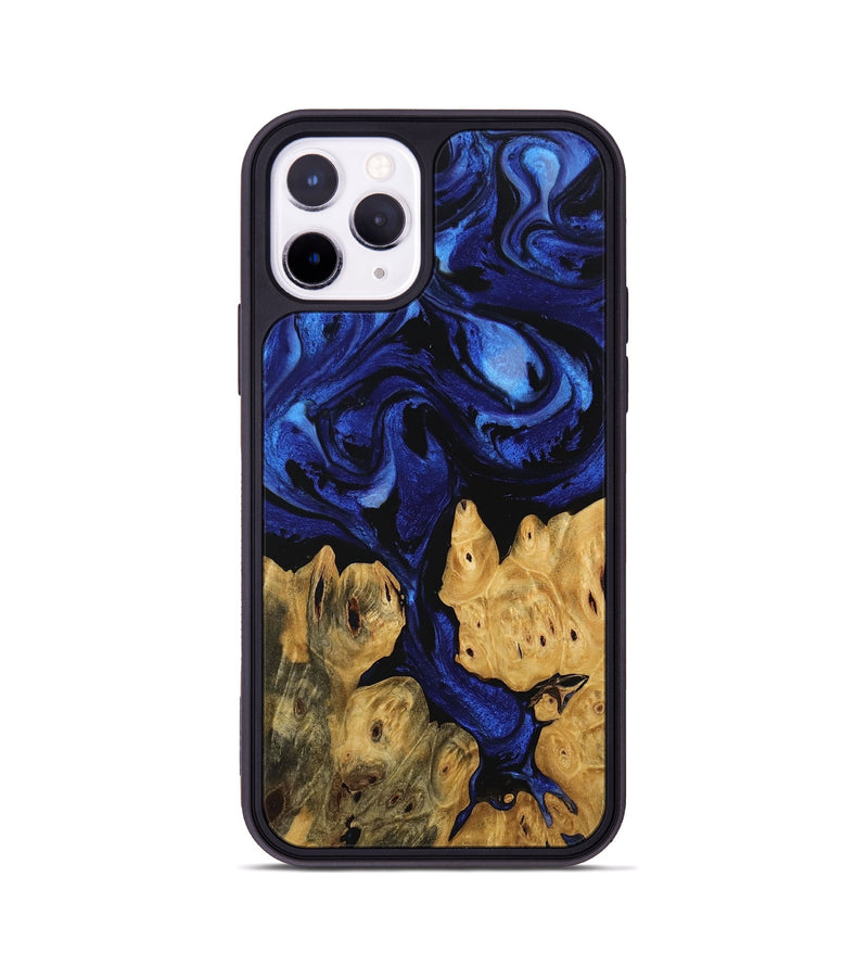 iPhone 11 Pro Wood Phone Case - Jaclyn (Blue, 746505)