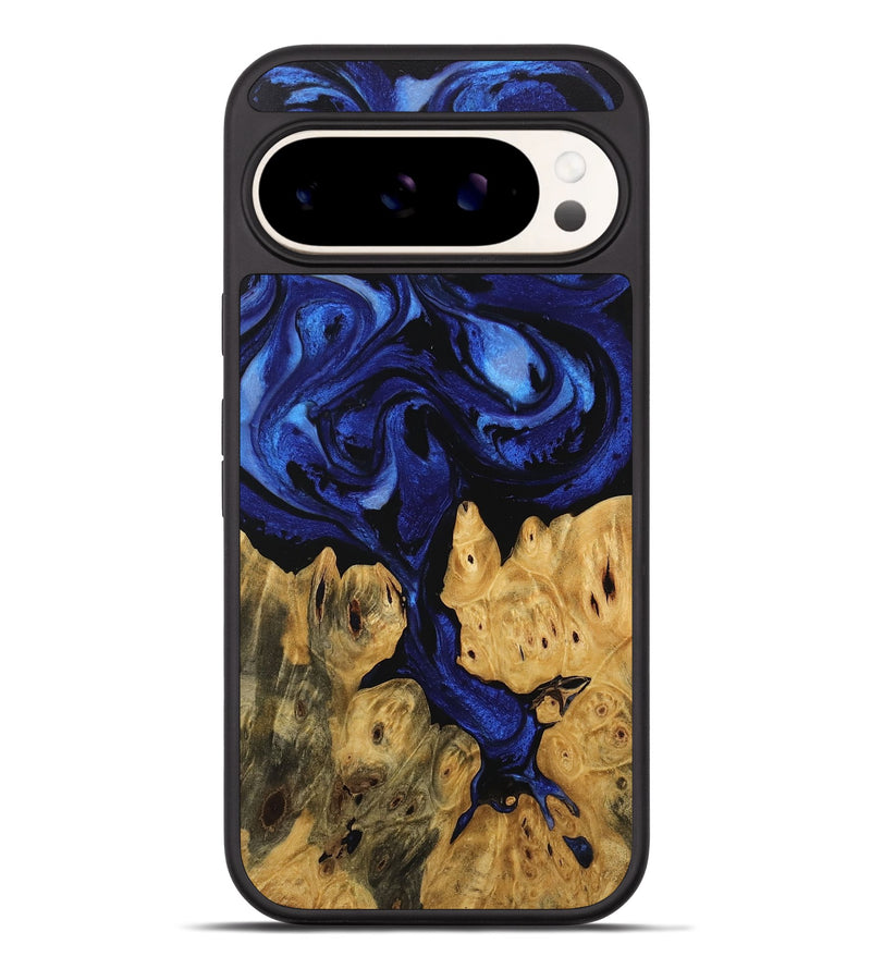 Pixel 9 Pro XL Wood Phone Case - Jaclyn (Blue, 746505)