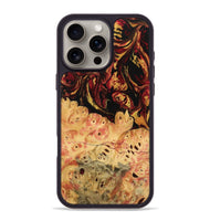 iPhone 16 Pro Max Wood Phone Case - Stacey (Red, 746506)