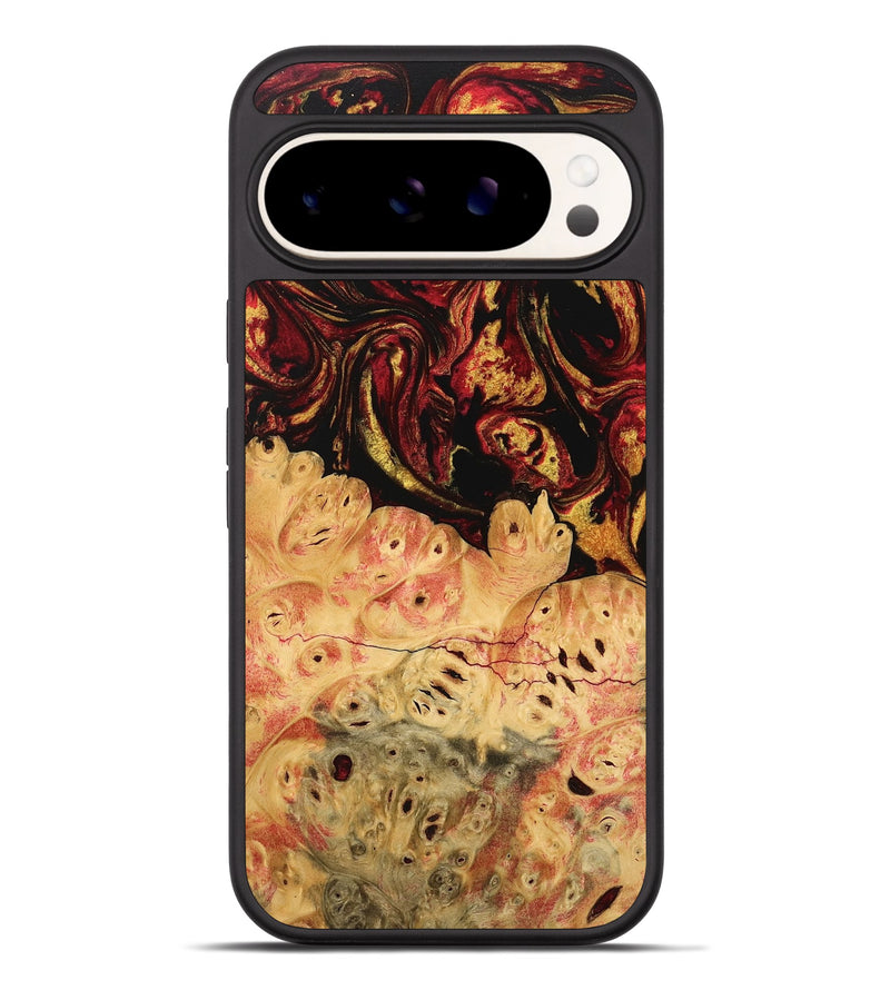 Pixel 9 Pro XL Wood Phone Case - Stacey (Red, 746506)