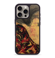 iPhone 16 Pro Max Wood Phone Case - Hans (Red, 746507)