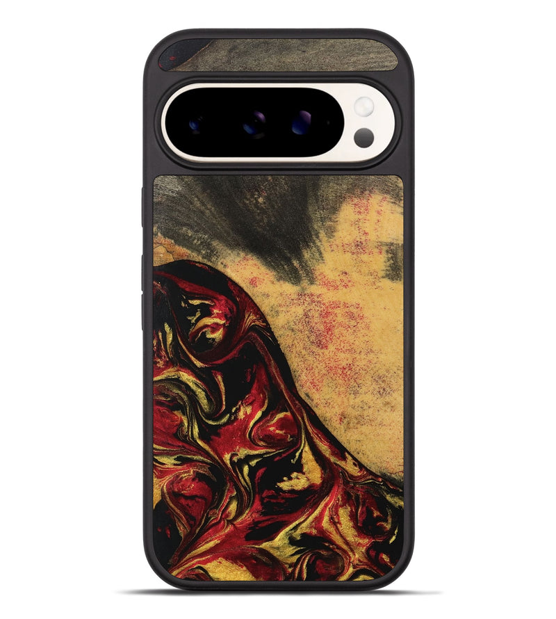 Pixel 9 Pro XL Wood Phone Case - Hans (Red, 746507)