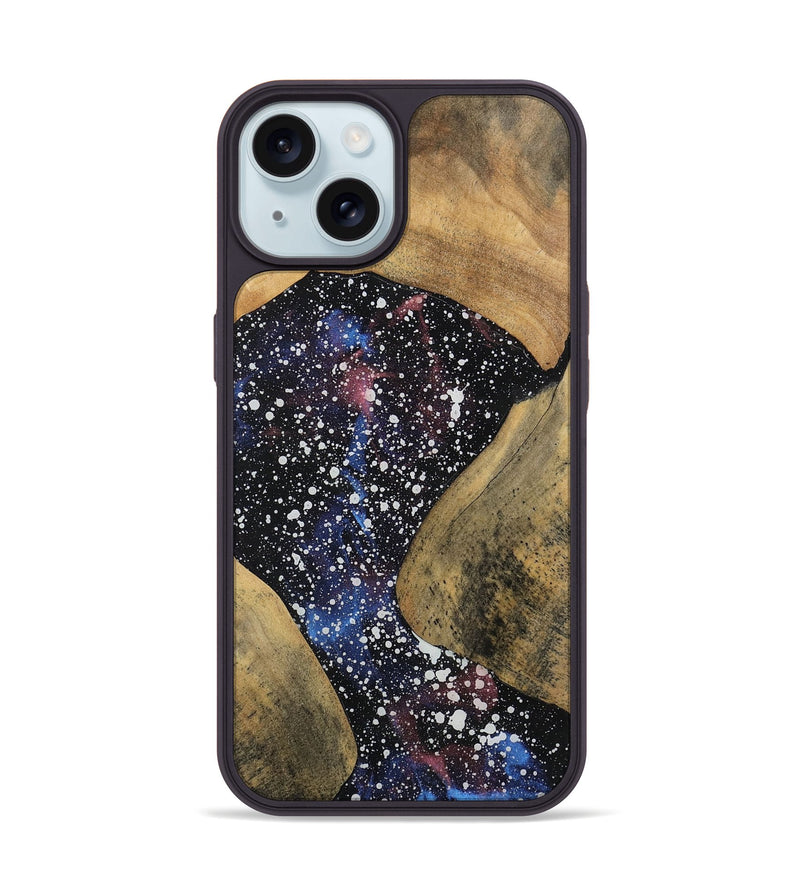 iPhone 15 Wood Phone Case - Virgie (Cosmos, 746508)