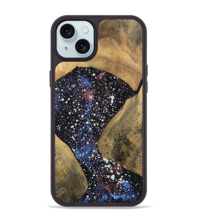 iPhone 15 Plus Wood Phone Case - Virgie (Cosmos, 746508)