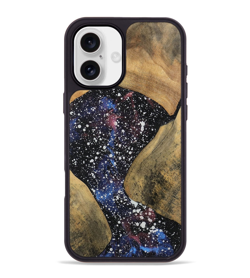 iPhone 16 Plus Wood Phone Case - Virgie (Cosmos, 746508)