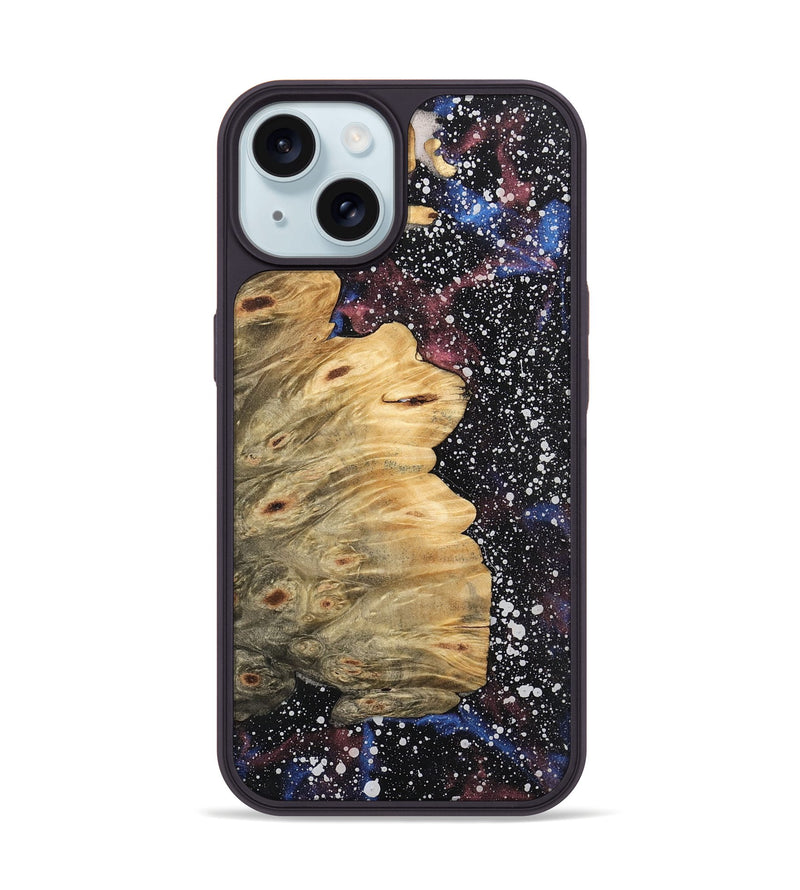 iPhone 15 Wood Phone Case - Daniel (Cosmos, 746513)