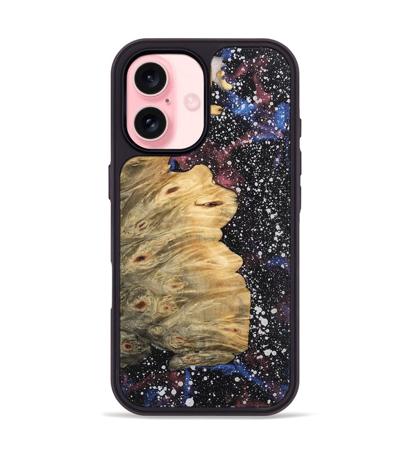 iPhone 16 Wood Phone Case - Daniel (Cosmos, 746513)