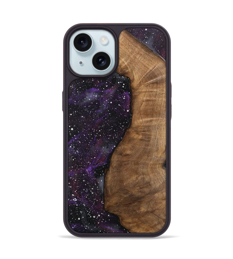 iPhone 15 Wood Phone Case - Marco (Cosmos, 746517)