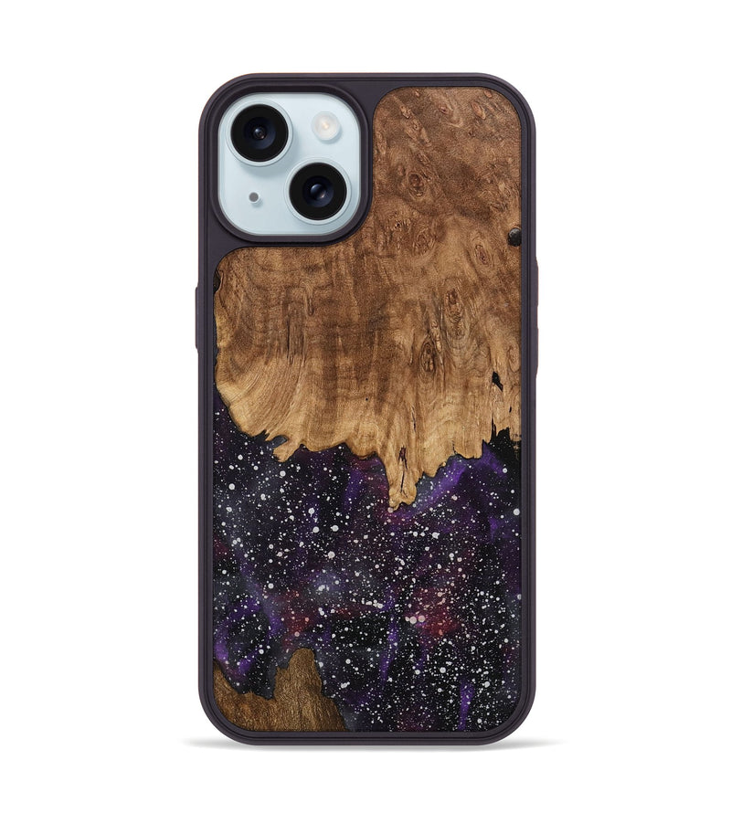 iPhone 15 Wood Phone Case - Tracy (Cosmos, 746519)