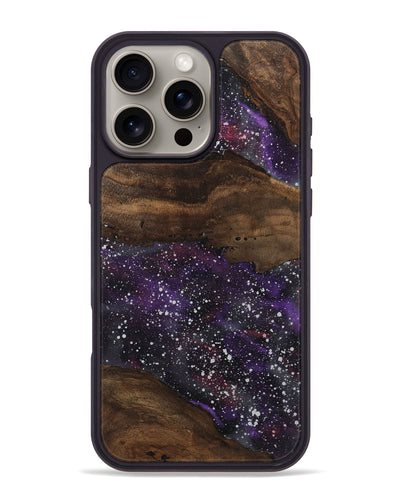 iPhone 16 Pro Max Wood Phone Case - Kittie (Cosmos, 746521)