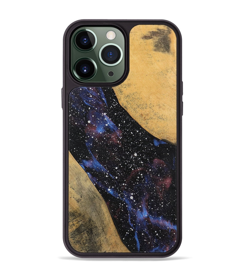 iPhone 13 Pro Max Wood Phone Case - Tisha (Cosmos, 746527)