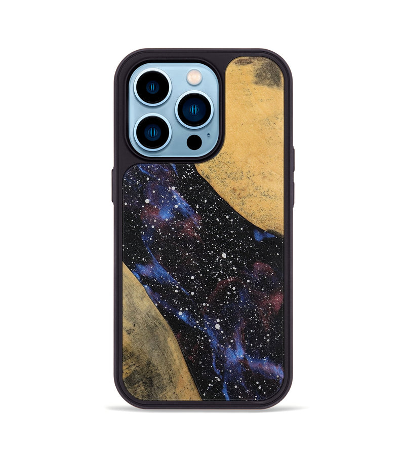 iPhone 14 Pro Wood Phone Case - Tisha (Cosmos, 746527)