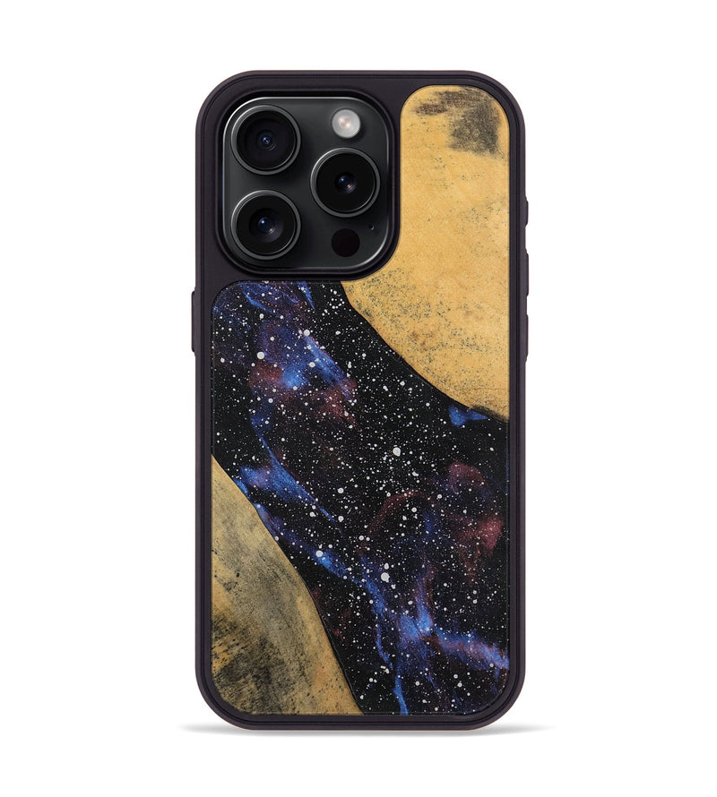 iPhone 15 Pro Wood Phone Case - Tisha (Cosmos, 746527)