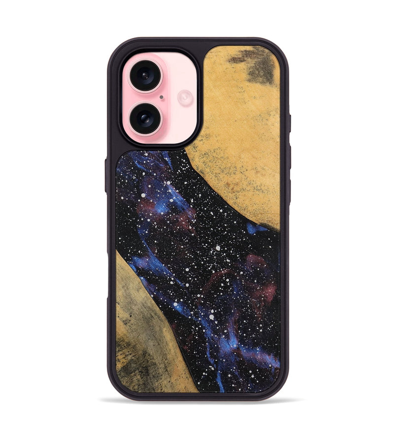 iPhone 16 Wood Phone Case - Tisha (Cosmos, 746527)